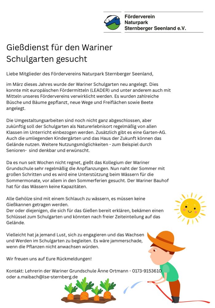 Gießdienst